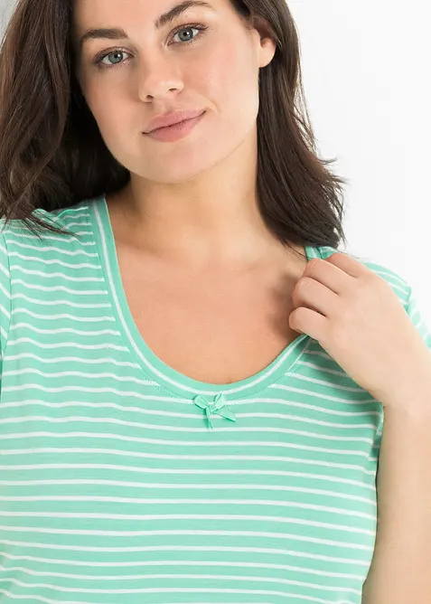 Dlouhá noční košile z čisté bavlny, bonprix