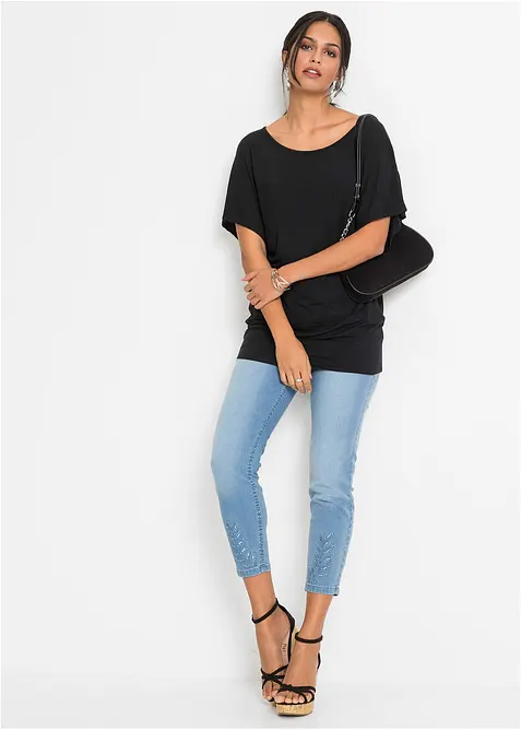 Triko z viskózové směsi, bonprix