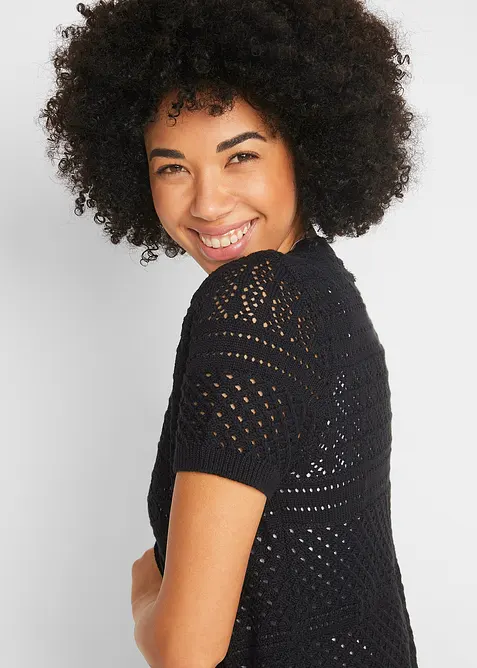 Krátké háčkované bolerko, bonprix