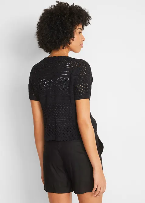 Krátké háčkované bolerko, bonprix