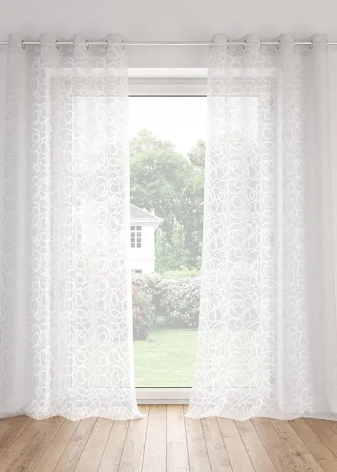 Z&aacute;clona s potiskem s recyklovan&yacute;m polyesterem (1 ks v balen&iacute;), bonprix