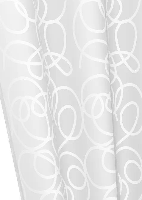 Záclona s potiskem s recyklovaným polyesterem (1 ks v balení), bonprix