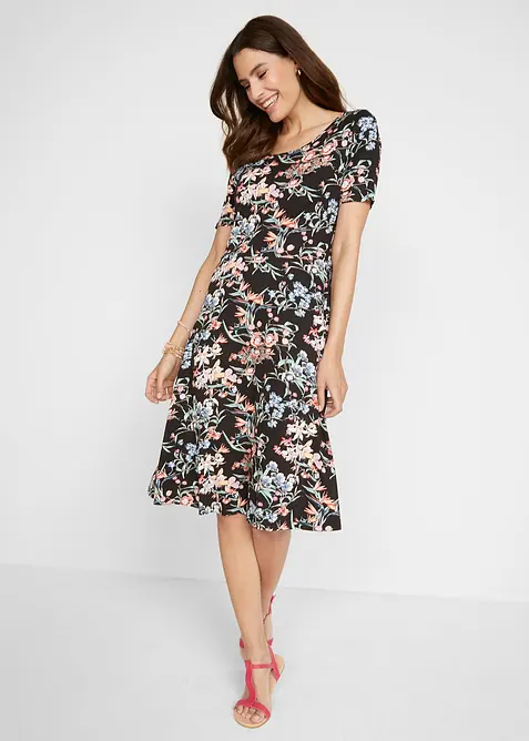 Žerzejov&eacute; &scaron;aty do linie A, po kolena, bonprix