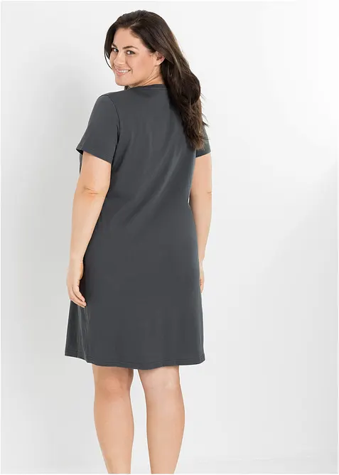 Krátká noční košile z čisté bavlny (2 ks v balení), bonprix