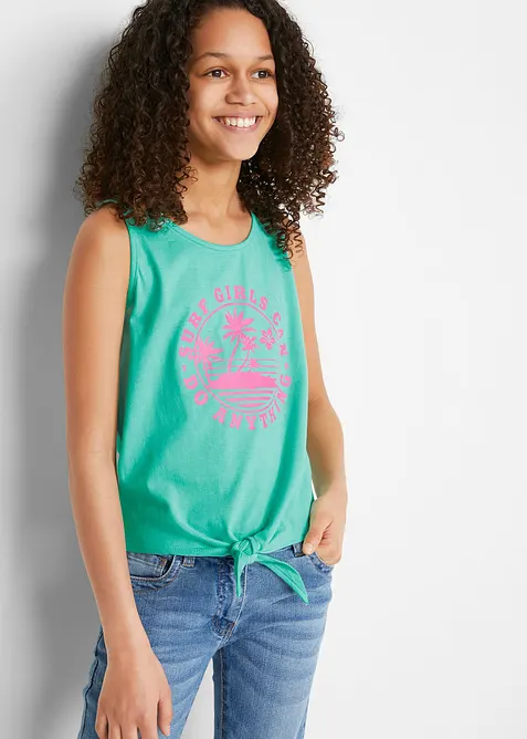 Top z čisté organické bavlny (2 ks v balení), bonprix