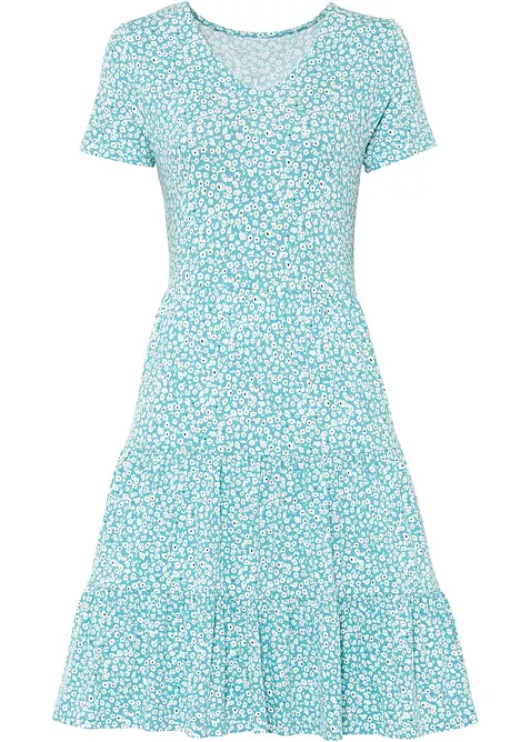 Žerzejové šaty z viskózové směsi, bonprix