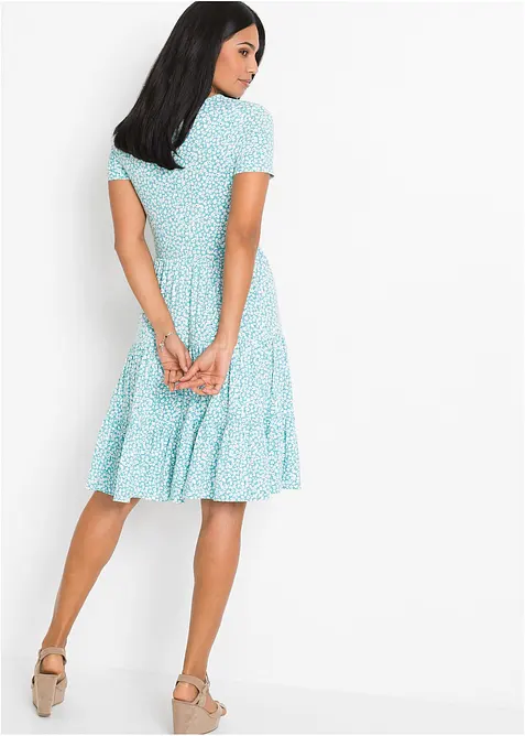 Žerzejové šaty z viskózové směsi, bonprix