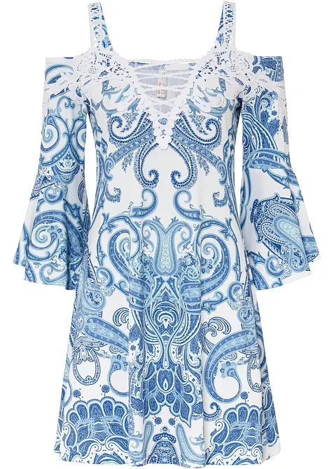 Rozšiřující se šaty Carmen, bonprix