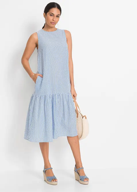 Midi &scaron;aty s &aacute;čkovou lini&iacute;, bonprix