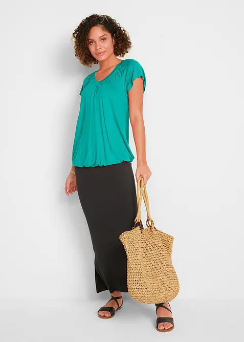 Tričko z visk&oacute;zov&eacute; směsi, bonprix