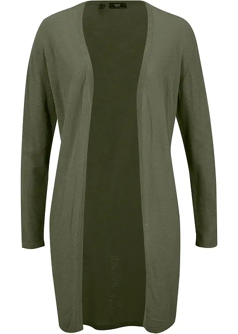 Dlouh&yacute; pleten&yacute; kab&aacute;tek, bez zap&iacute;n&aacute;n&iacute;, bonprix