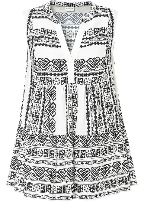 Halenkový top z měkké viskózy, bonprix