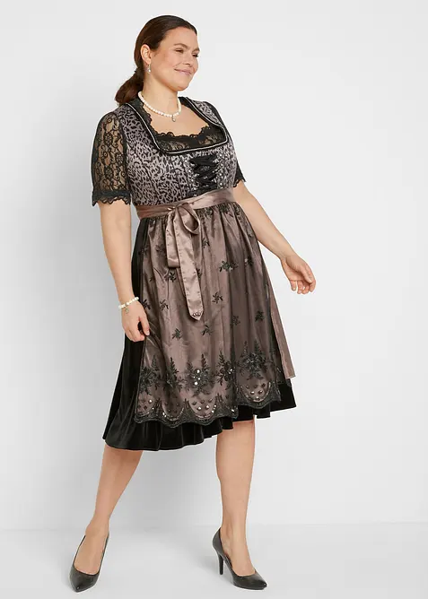 Krojov&aacute; halenka s krajkou, bonprix