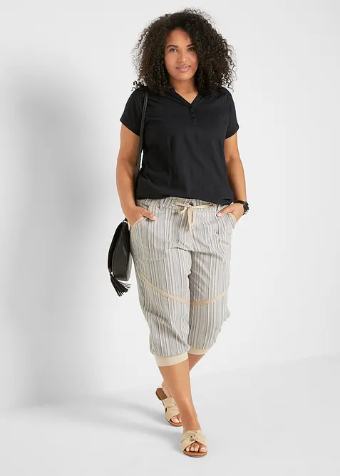 Bavlněné tričko, krátký rukáv, bonprix