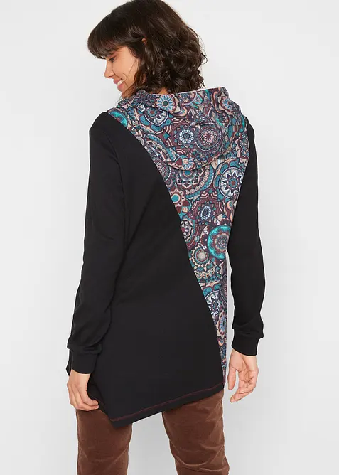 Tričko s kapucí, z čisté bavlny, bonprix