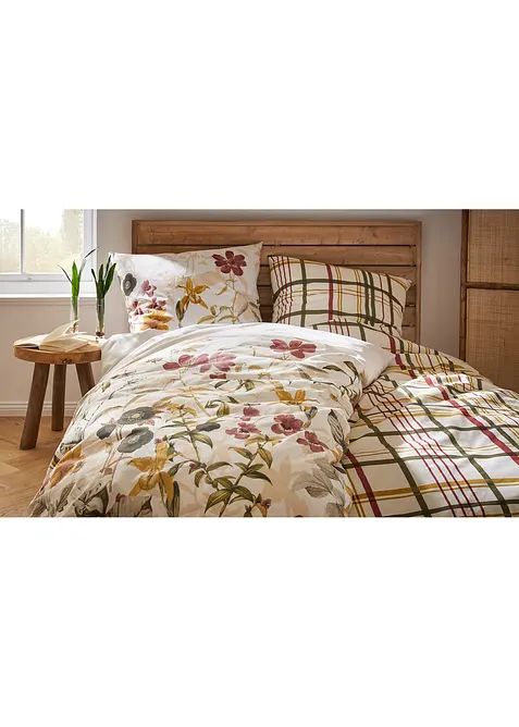 Povlečení s květinovým motivem, bonprix