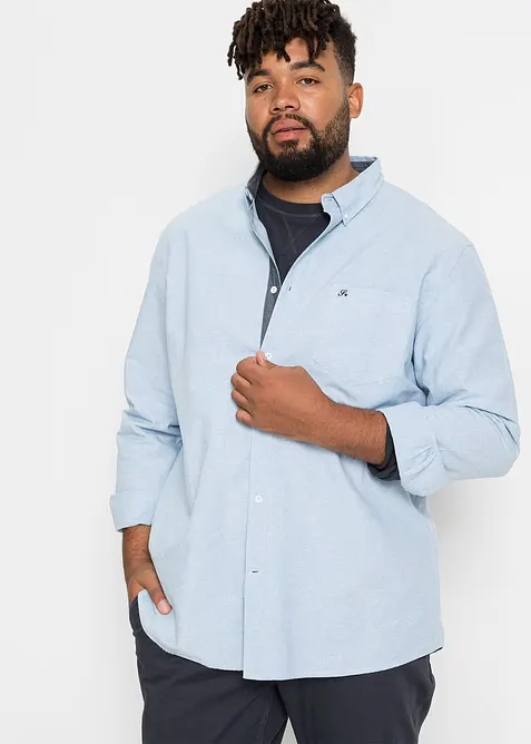 Košile Oxford s dlouhým rukávem, z čisté bavlny, bonprix