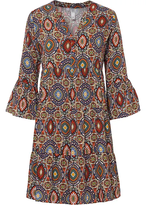 Minišaty ze splývavé viskózy, bonprix