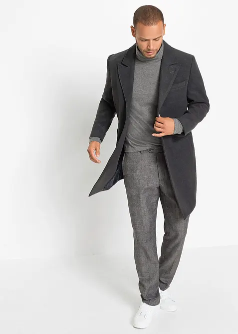 Triko s rol&aacute;kov&yacute;m l&iacute;mcem, dlouh&yacute; ruk&aacute;v (2 ks v balen&iacute;), bonprix