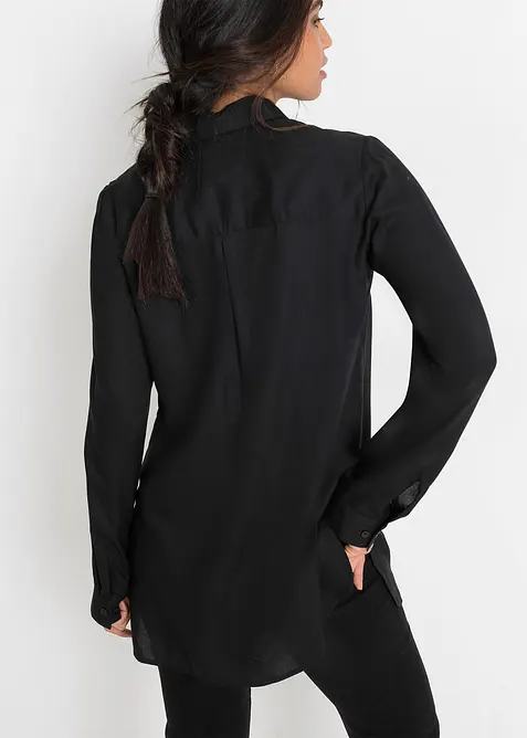 Košilová halenka z jemné viskózy, bonprix