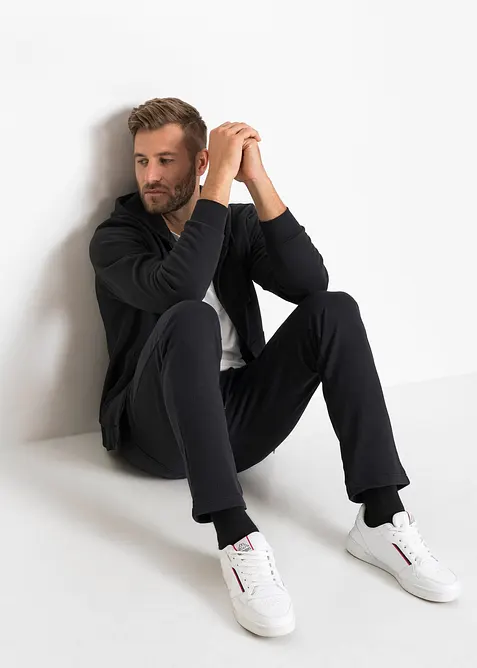 Sportovní kalhoty s praktickými kapsami na zip, bonprix