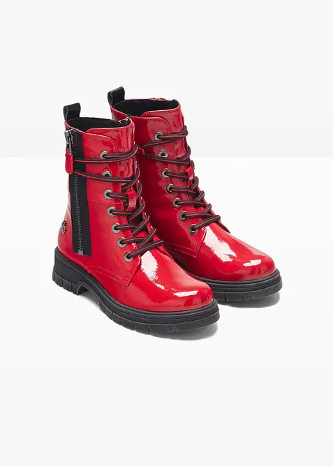 Šněrovací kotníková obuv značky Marco Tozzi by Guido Maria Kretschmer, Marco Tozzi