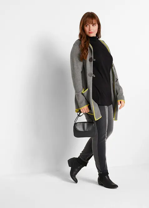 Triko s rolákem, z čisté bavlny, bonprix