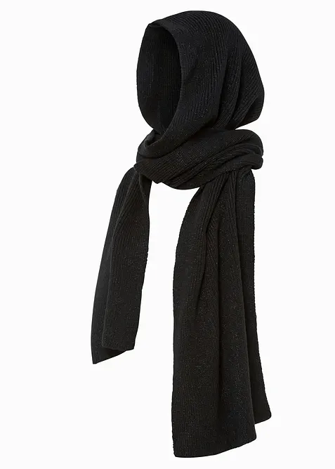 Šála s kapucí, s třpytivým efektem, bonprix