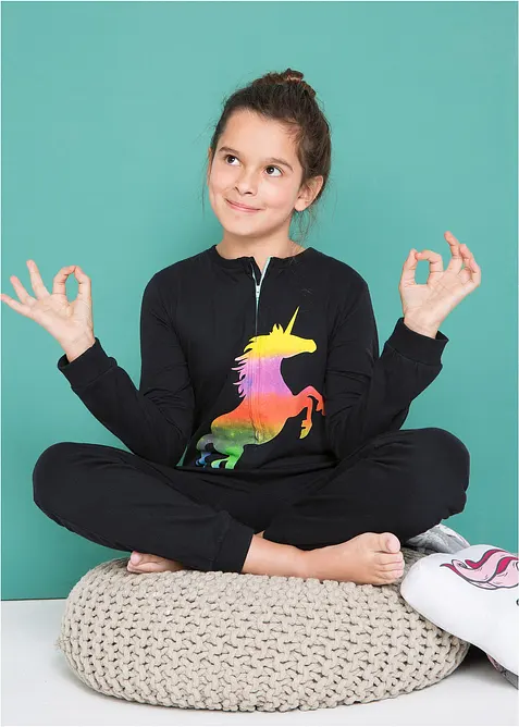 Overal na span&iacute; s měkkou bavlnou, bonprix