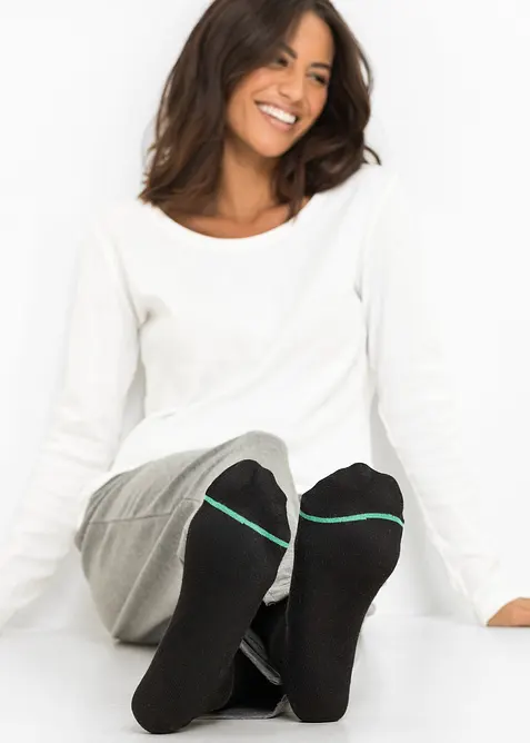 Ponožky s organickou bavlnou (5 p&aacute;rů), bonprix