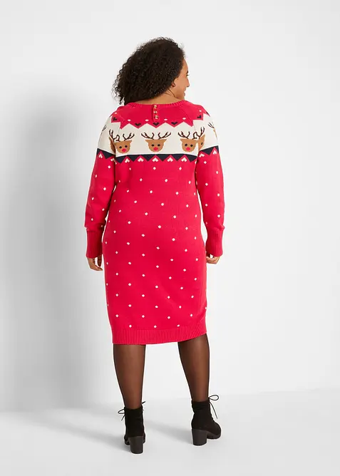 V&aacute;nočn&iacute; pleten&eacute; &scaron;aty se soby, bonprix