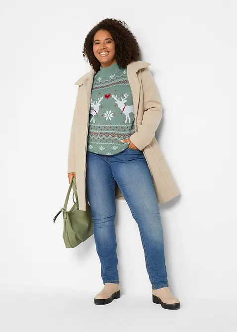 Svetr s norsk&yacute;m vzorem, bonprix