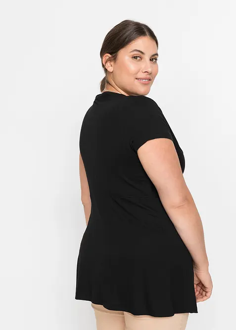 Tričko z visk&oacute;zov&eacute; směsi, bonprix