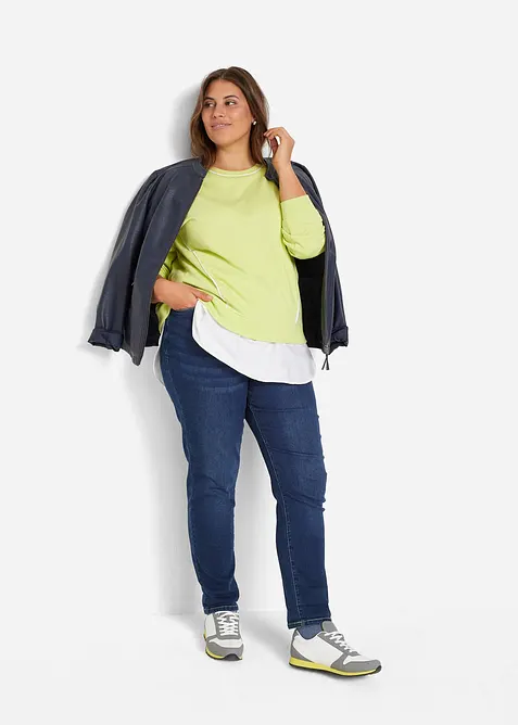 Prodloužení horních dílů v halenkovém vzhledu, 2 ks v balení, bonprix