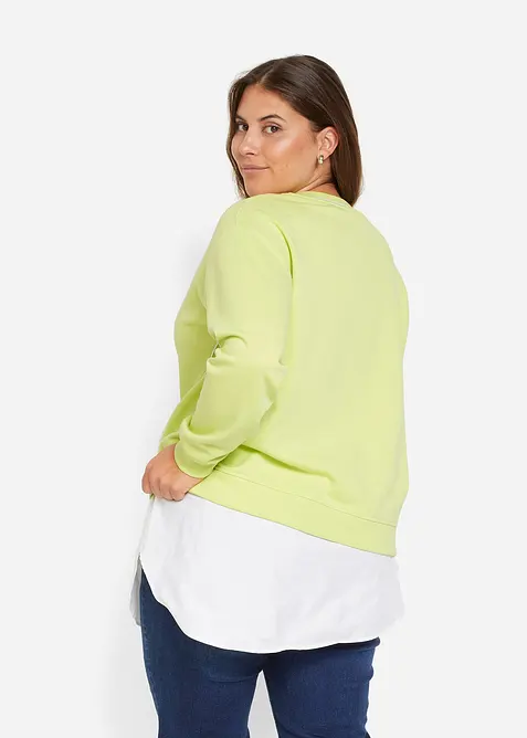 Prodloužení horních dílů v halenkovém vzhledu, 2 ks v balení, bonprix