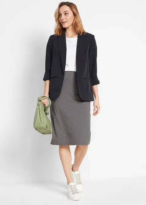 Strečov&aacute; žerzejov&aacute; sukně (2 ks v balen&iacute;), bonprix