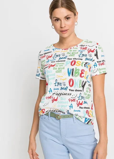 Triko z měkk&eacute; visk&oacute;zov&eacute; směsi, bonprix