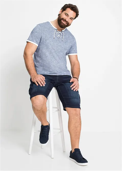 Tričko se šněrováním, z organické bavlny, bonprix