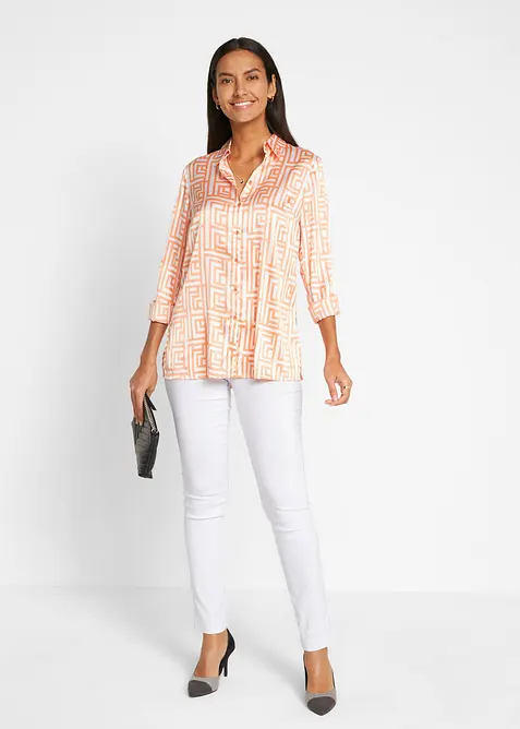 7/8 kalhoty bez zap&iacute;n&aacute;n&iacute;, se strečem, bonprix