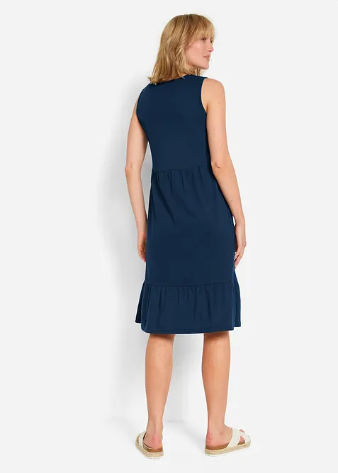 Žerzejové šaty z čisté bavlny, bonprix