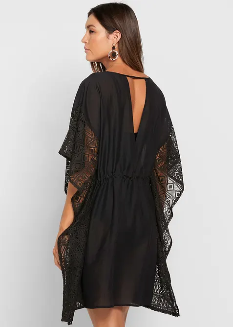 Transparentn&iacute; pl&aacute;žov&aacute; tunika, bonprix