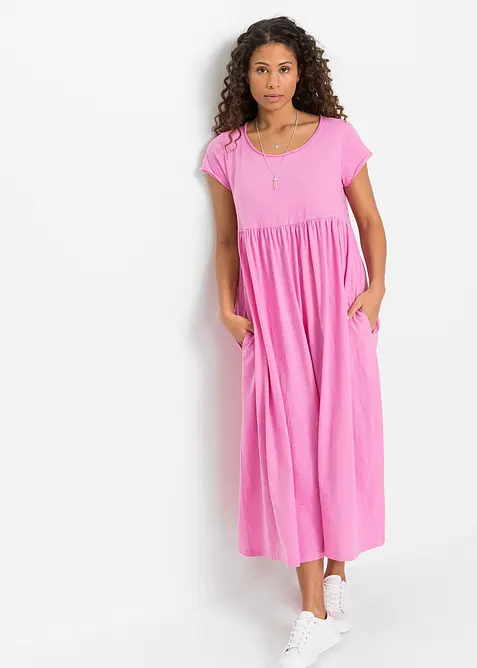 Úpletové šaty z organické bavlny, bonprix