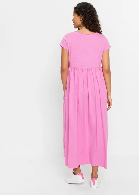 Úpletové šaty z organické bavlny, bonprix