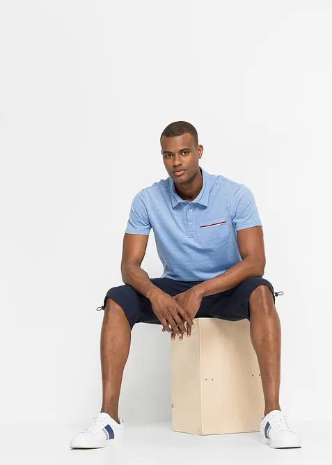 Pólo tričko z čistě bavlněného piké (2 ks v balení), bonprix