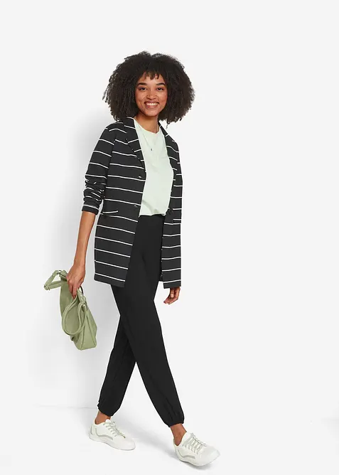 Kalhoty ze směsi s viskózou, bonprix