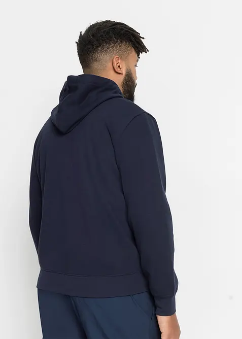 Mikina na zapínání, s kapucí (2 ks v balení), bonprix