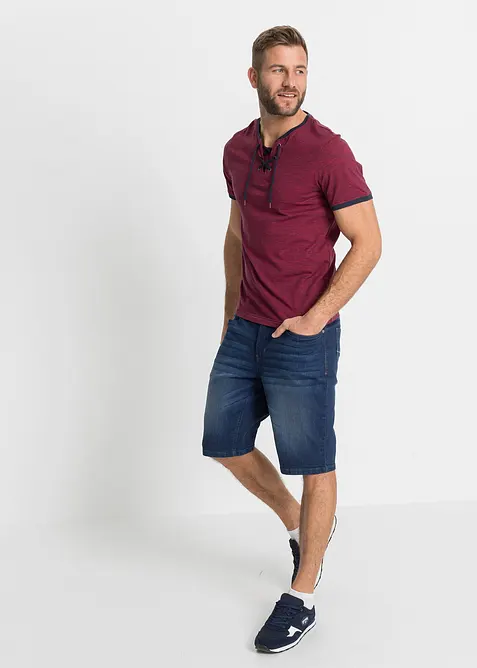 Tričko se &scaron;něrov&aacute;n&iacute;m, z organick&eacute; bavlny, bonprix