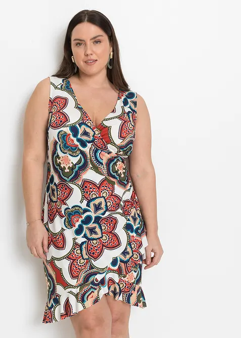 Minišaty s volány, bonprix