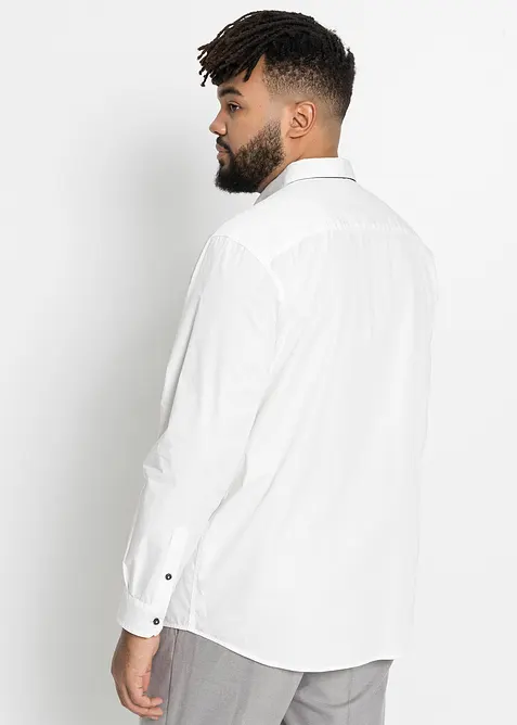 Business košile z čisté bavlny, dlouhý rukáv, bonprix