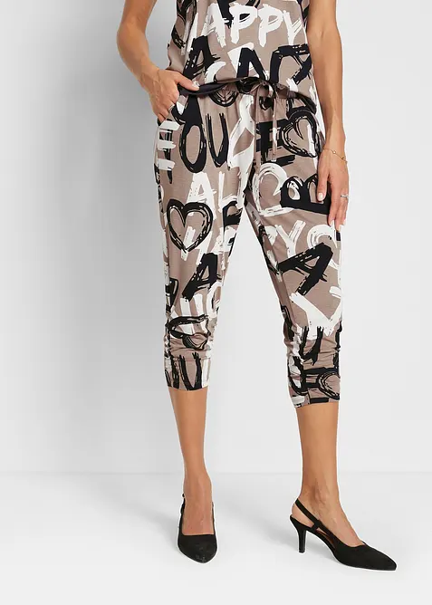 Žerzejov&eacute; kalhoty, bonprix